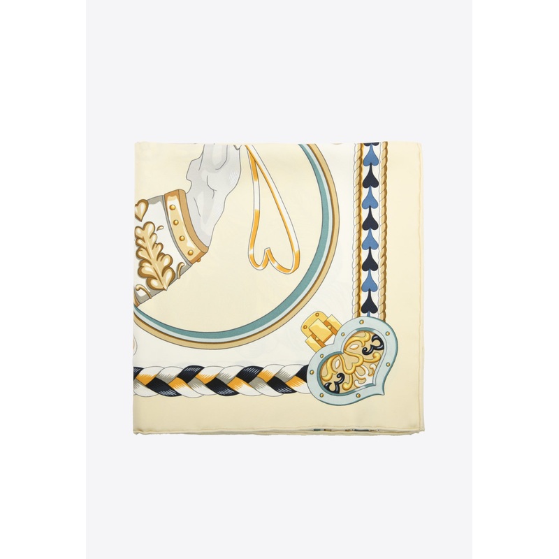Harnais de Coeur Silk Scarf