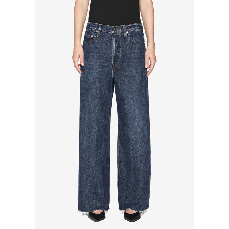Le Low Wide-Leg Jeans