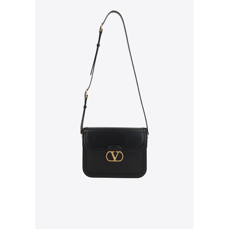 9T05 Calf Leather Messenger Bag