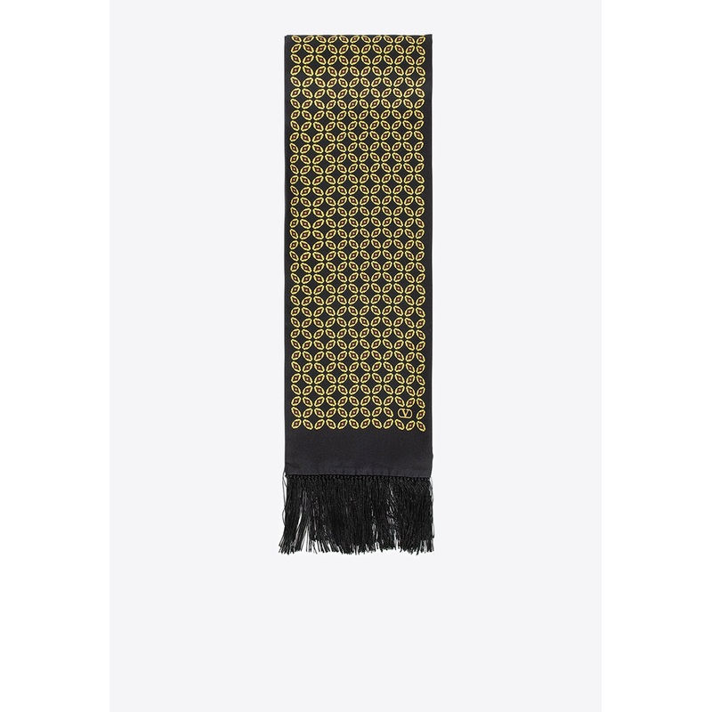 Chamber Silk Fringed Scarf