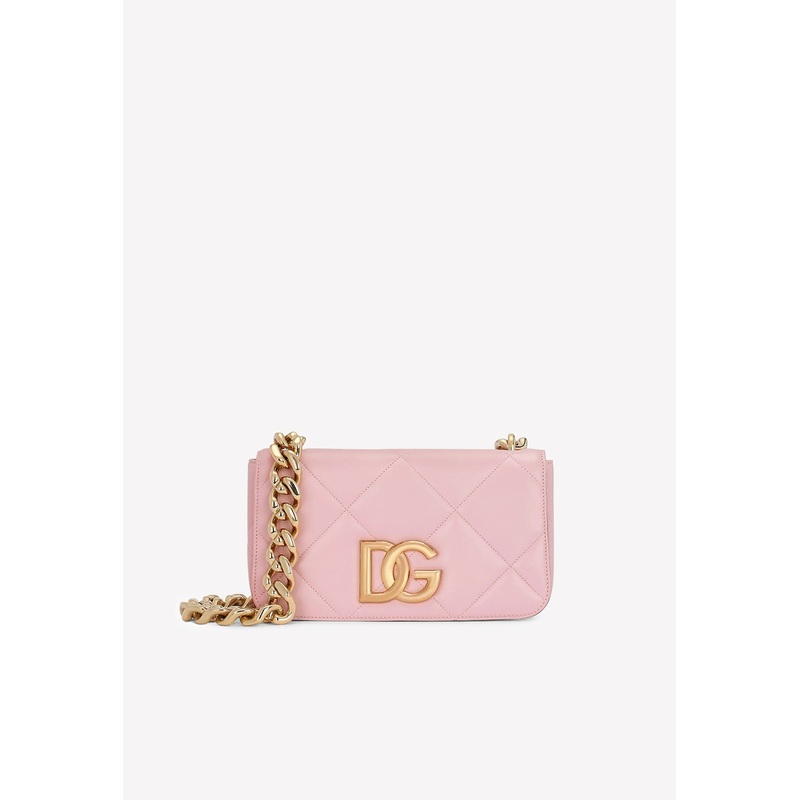 3.5  Shoulder Bag in Quilted Nappa Leather