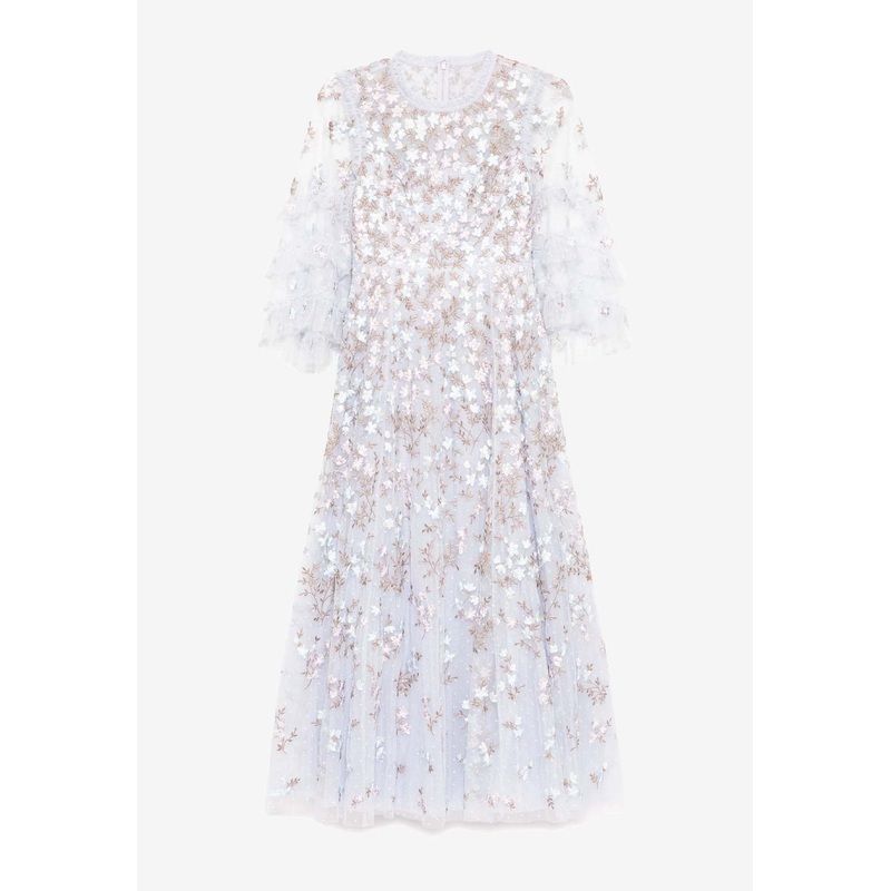 Everett Bloom Floral Embroidered Maxi Dress