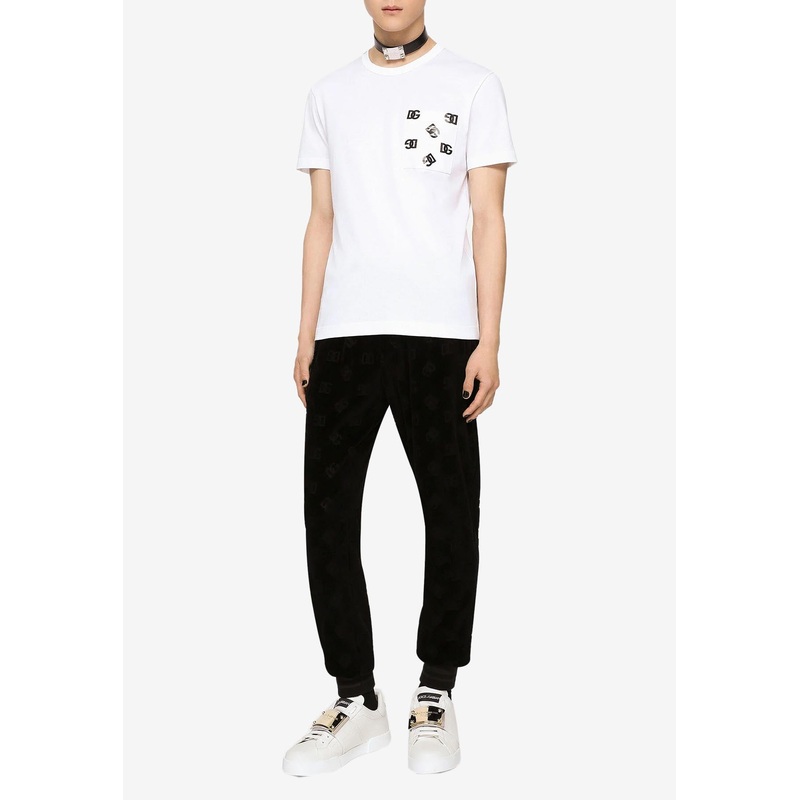 Logo-Patch Pocket Short-Sleeved T-shirt