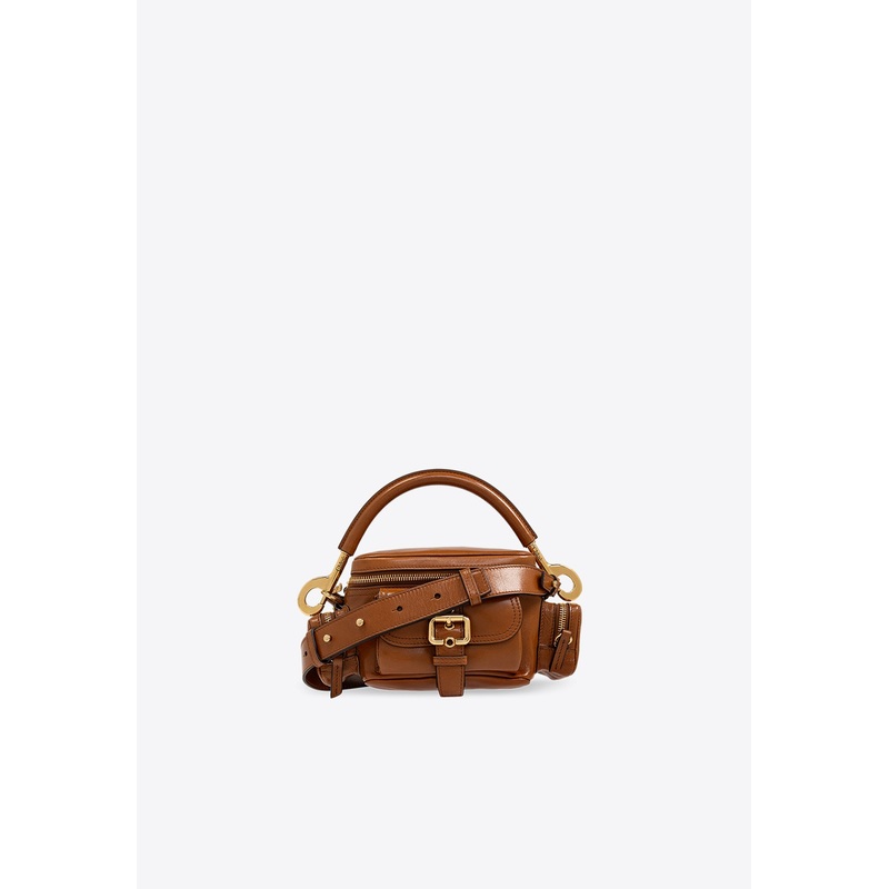 Small Leather Camera Shoulder Bag