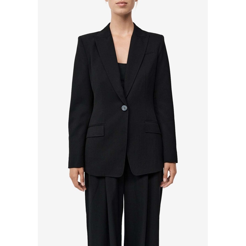 Single-Breasted Cut Out Blazer